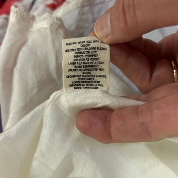 Anthropologie Floreat Multicolor Paint Stripe Fit & Flare Sleeveless Dress Sz 6 - Picture 15 of 15